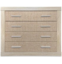 Meyvaser - Cómoda con 4 Cajones, Sinfonier, Color Madera, Medidas: 60 cm (An) x 81.5 cm (Al) x 39.5 cm (Fo)